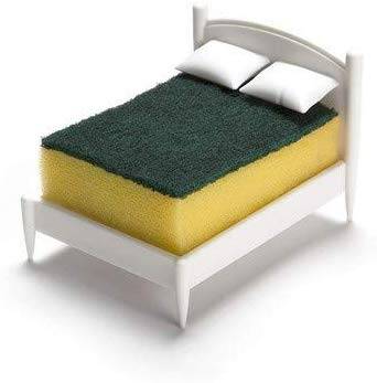 Lit pour éponge évier